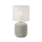 Montagna Bordlampe H44cm Grey/Offwhite - Markslöjd
