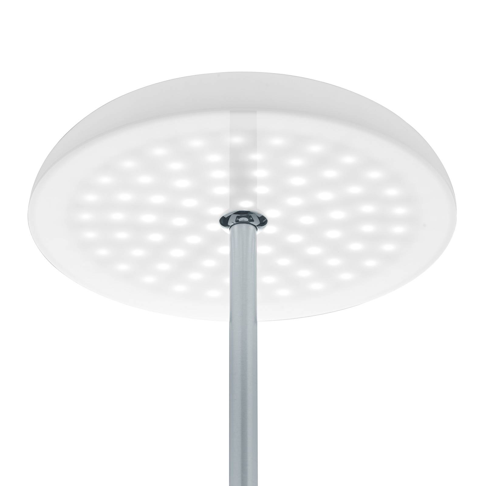 Billede af BANKAMP Vanity LED-bordlampe, touch-dæmper, nikkel