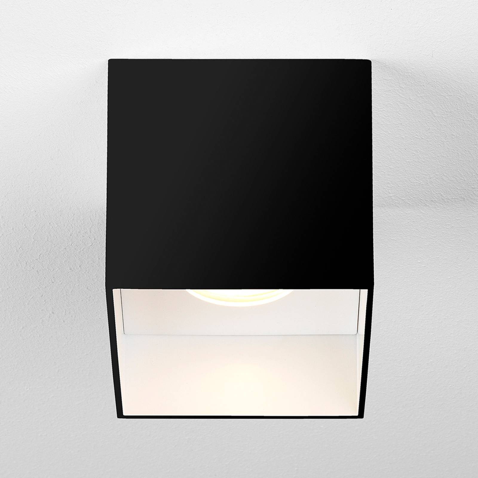 Astro Osca Square lampa sufitowa LED czarna