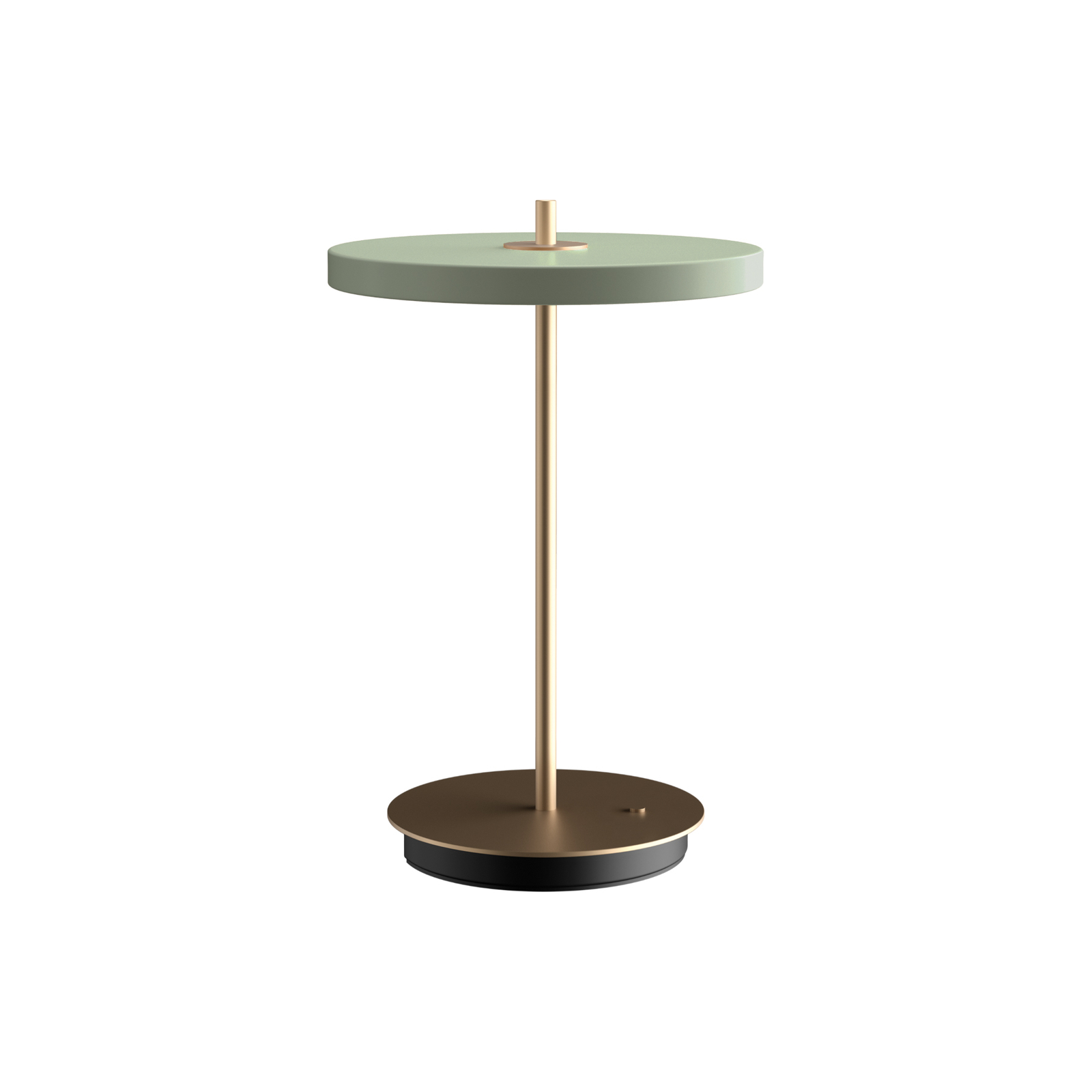 UMAGE Asteria Move lámpara de mesa LED verde oliva