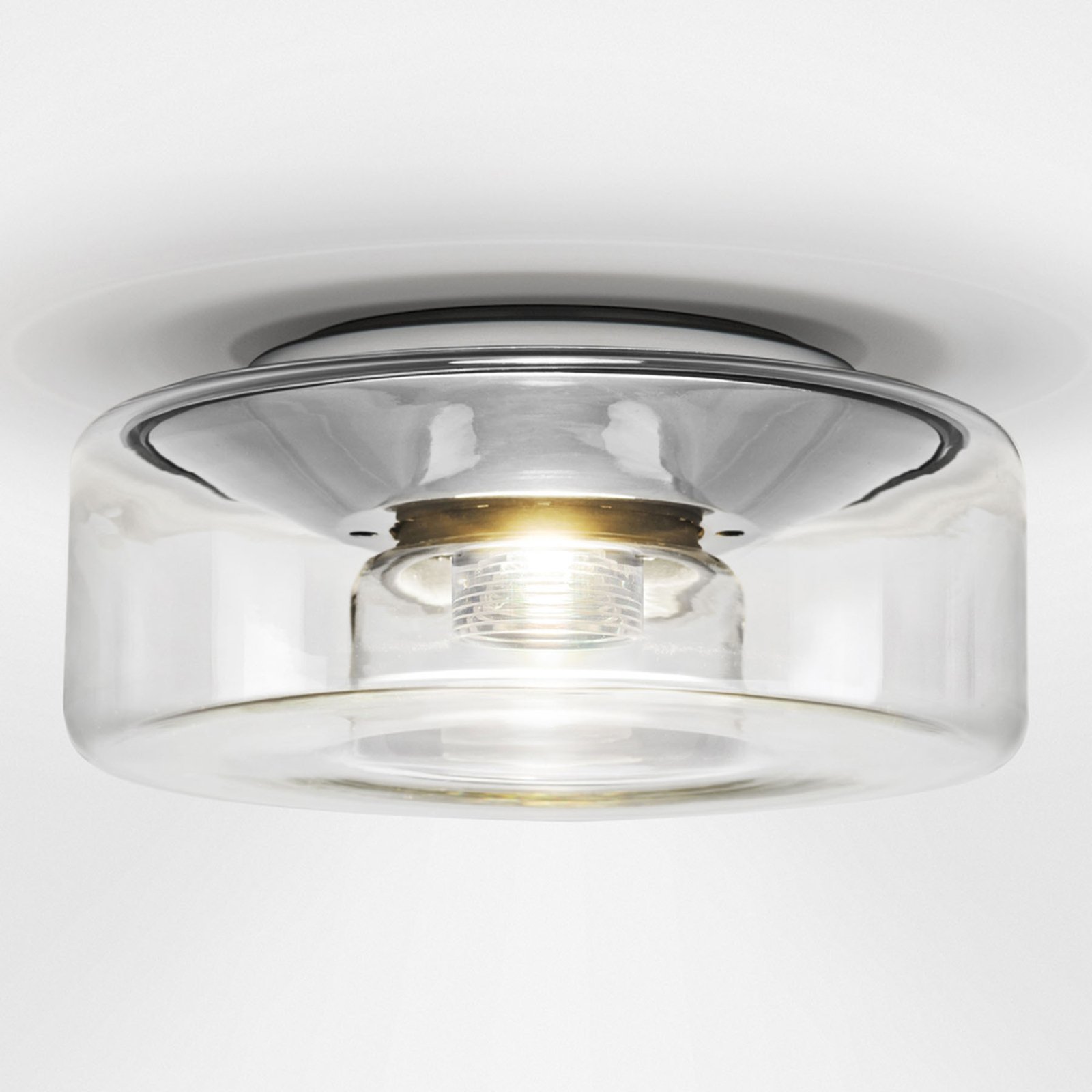 serien.lighting Curling S ceiling clear acrylic