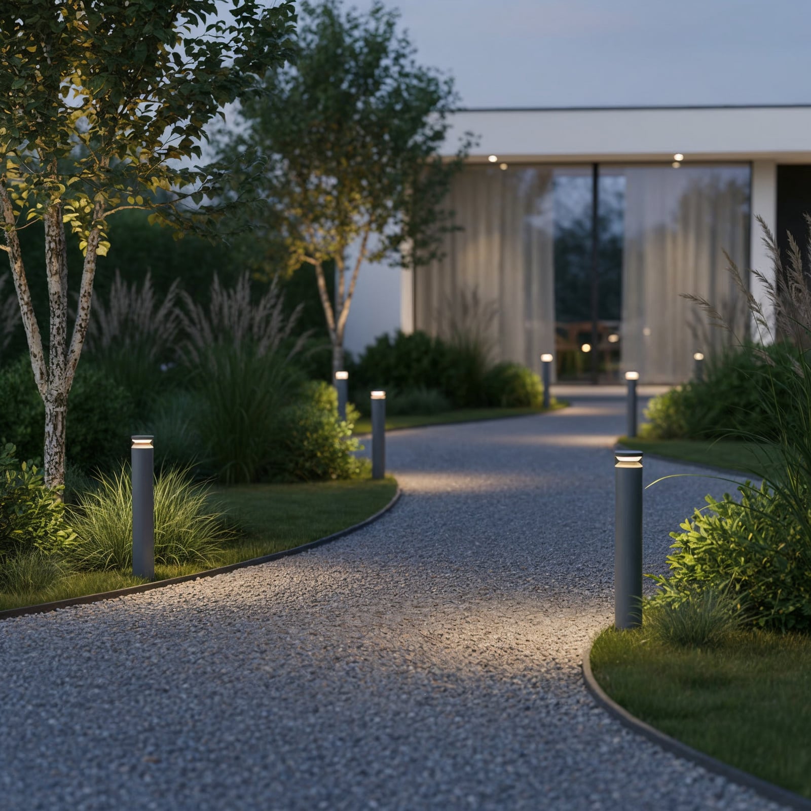 Ideal Lux LED svjetiljka za put Boeing, visina 70 cm, antracit Ideal Lux LED svjetiljka za put Boeing, visina 70 cm, antracit