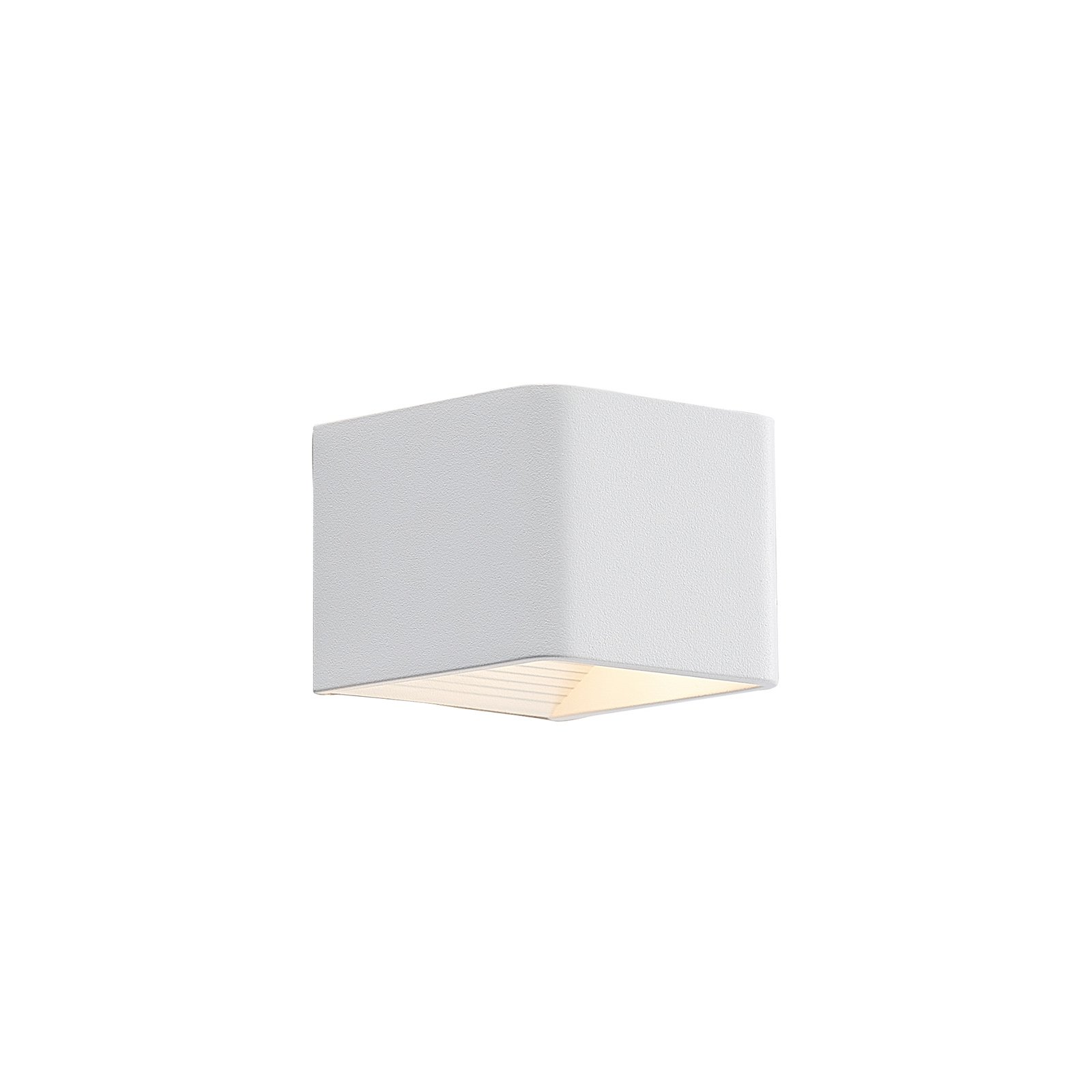 Arcchio Karam LED wall light, 10 cm, white
