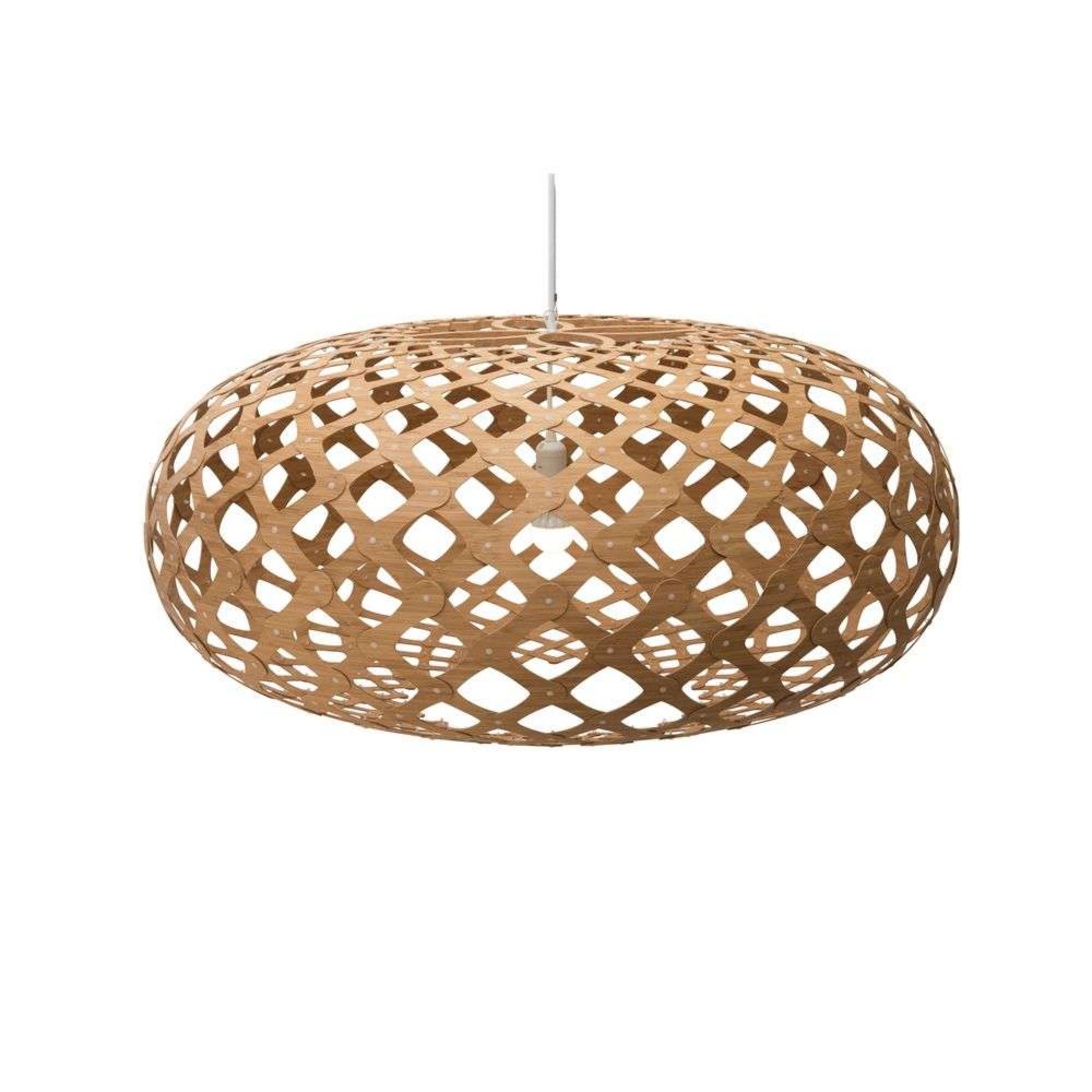 Kina Pendelleuchte Ø100 Bamboo - David Trubridge