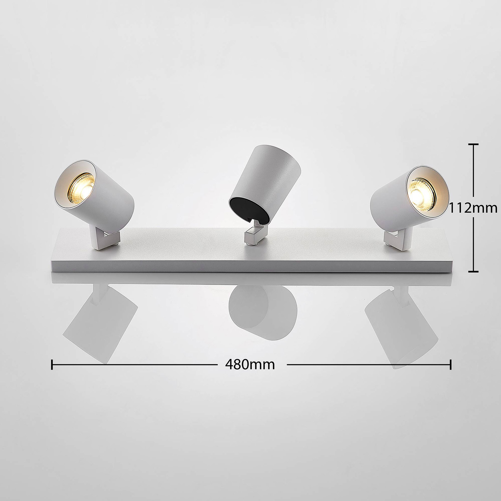 Iavo 3 Plafondlamp Wit - Arcchio