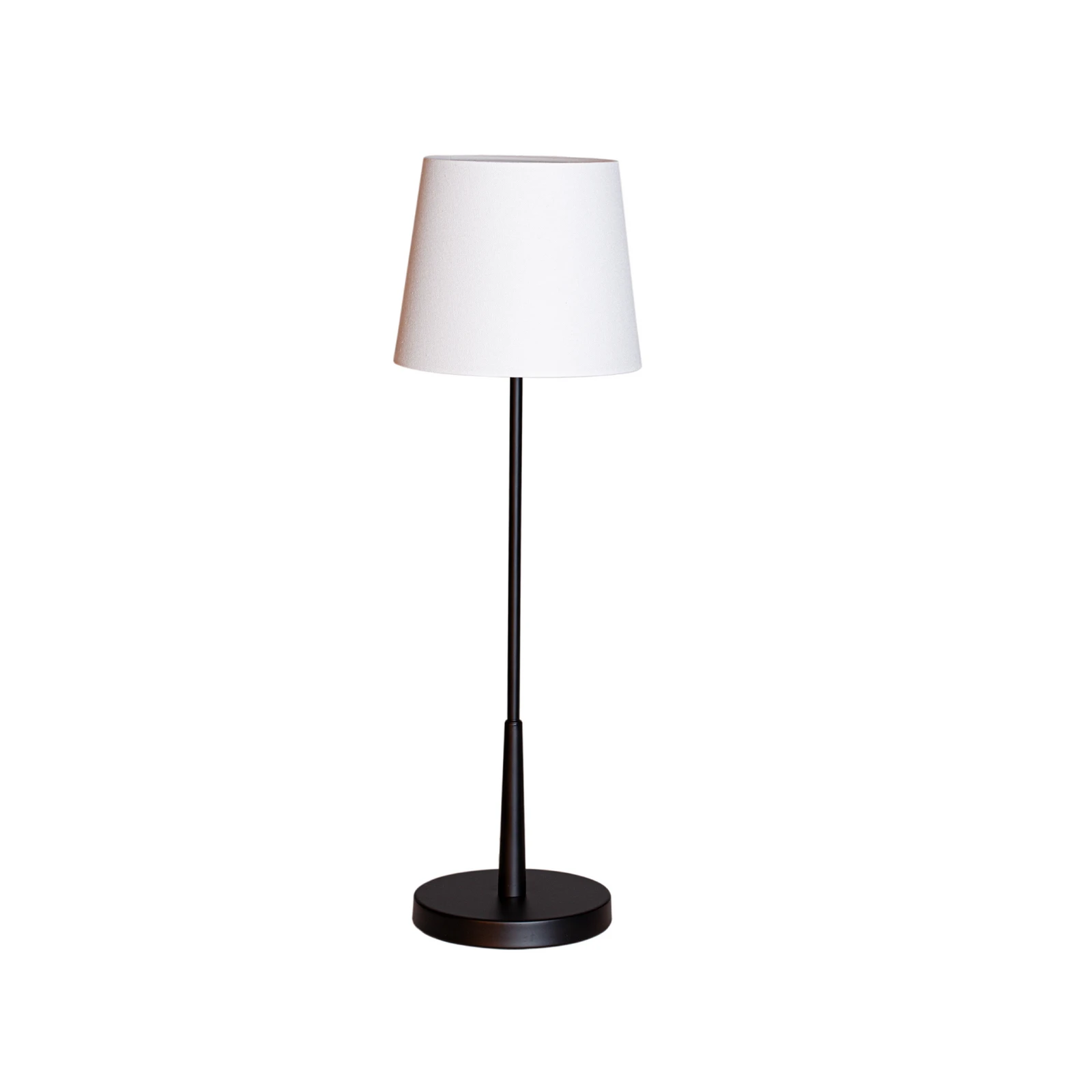Stolna lampa By Rydens Lumi, 69 cm, crno/bijela, tekstil