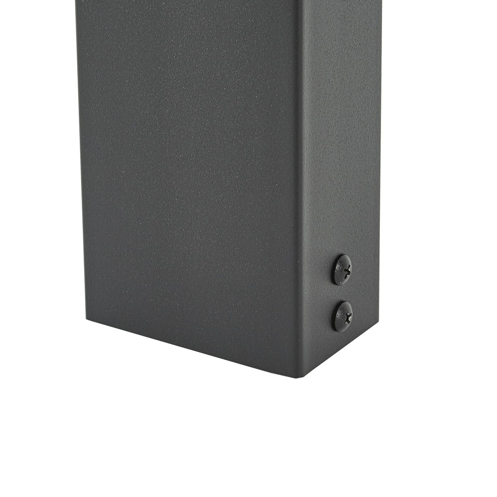 Tarlson LED-Solarwegelampe, eckig, anthrazit, Sensor - Prios