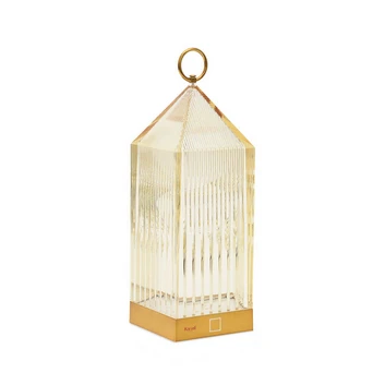 Lantern Portable Tischleuchte V2 Amber - Kartell