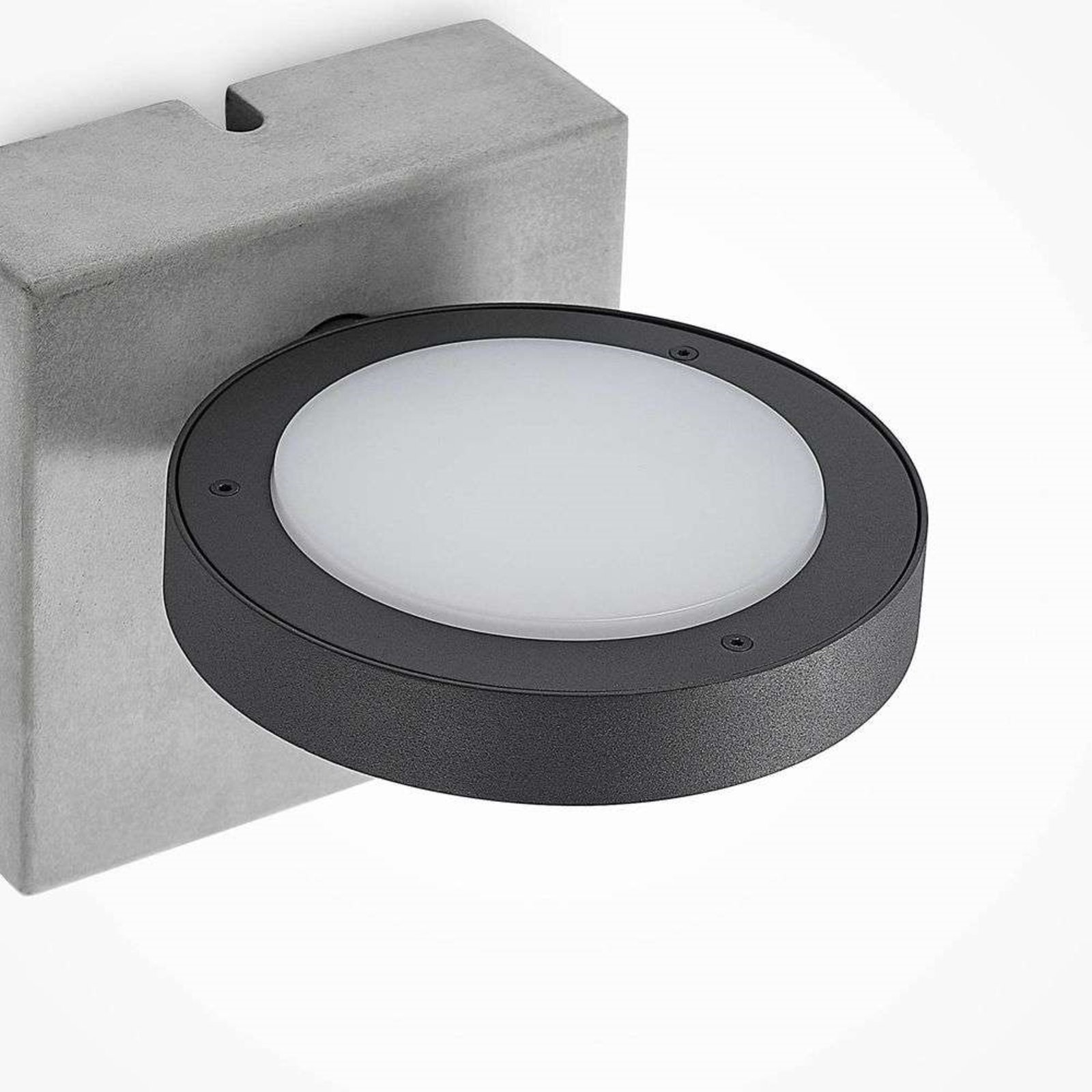 Belna Sensor LED Aplica de Exterior Grey - Lucande