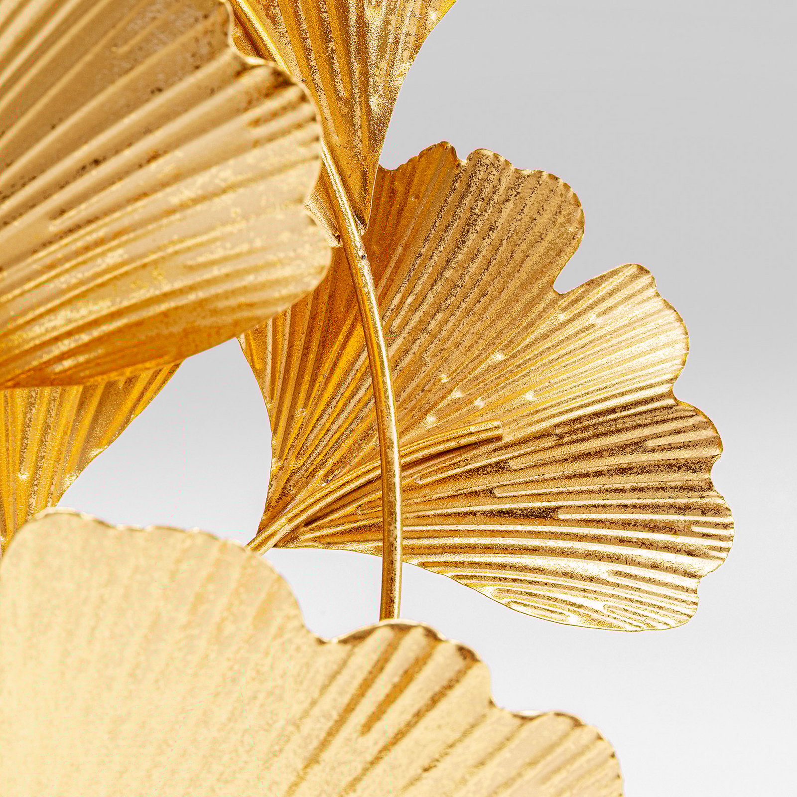 Kare laualamp Flores, must/kuldne, metall, 62 cm, E27