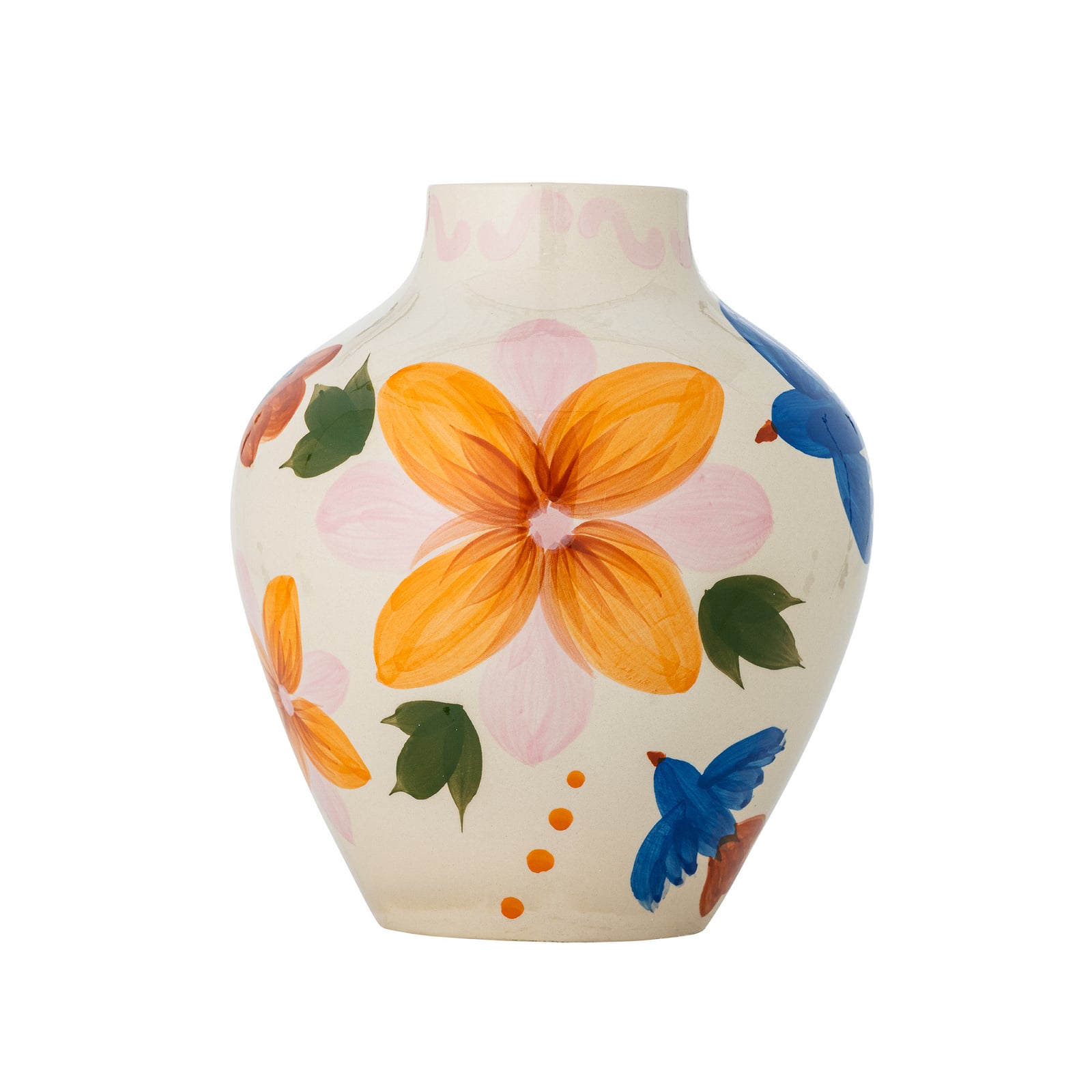 Vase Maricala, multicolore, hauteur 27 cm, céramique - Bloomingville