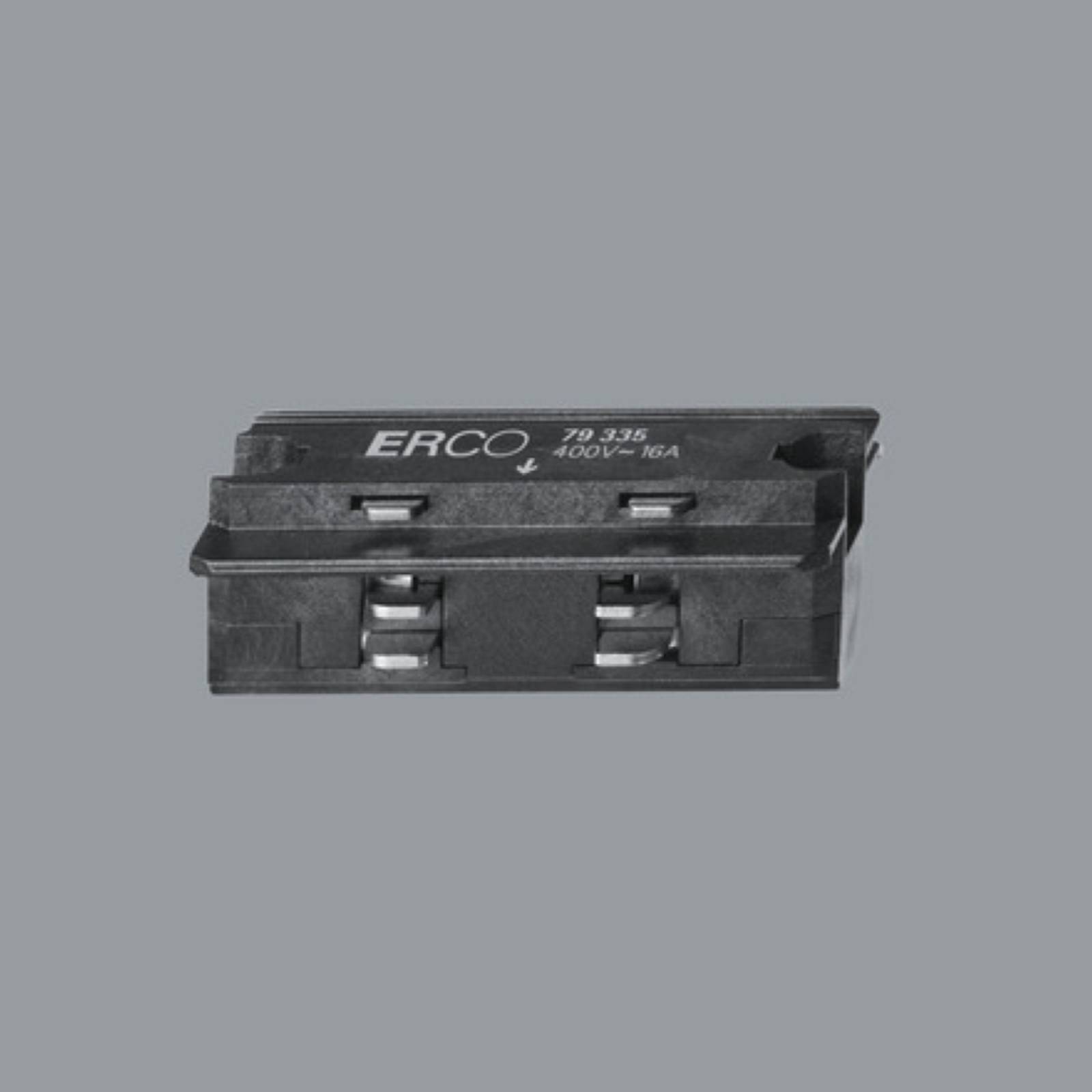 Image of ERCO raccord pour rail électrique direct noir 