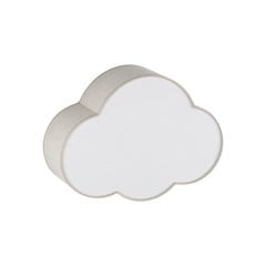 Nástěnné světlo Cloud, béžové, šířka 43 cm, textil, mrak, E27