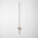 LED-Wandleuchte Orla M, sand, Aluminium, Höhe 97 cm