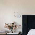 Lyon LED zidna svjetiljka za čitanje, fleksibilna ruka, prekidač, bijela