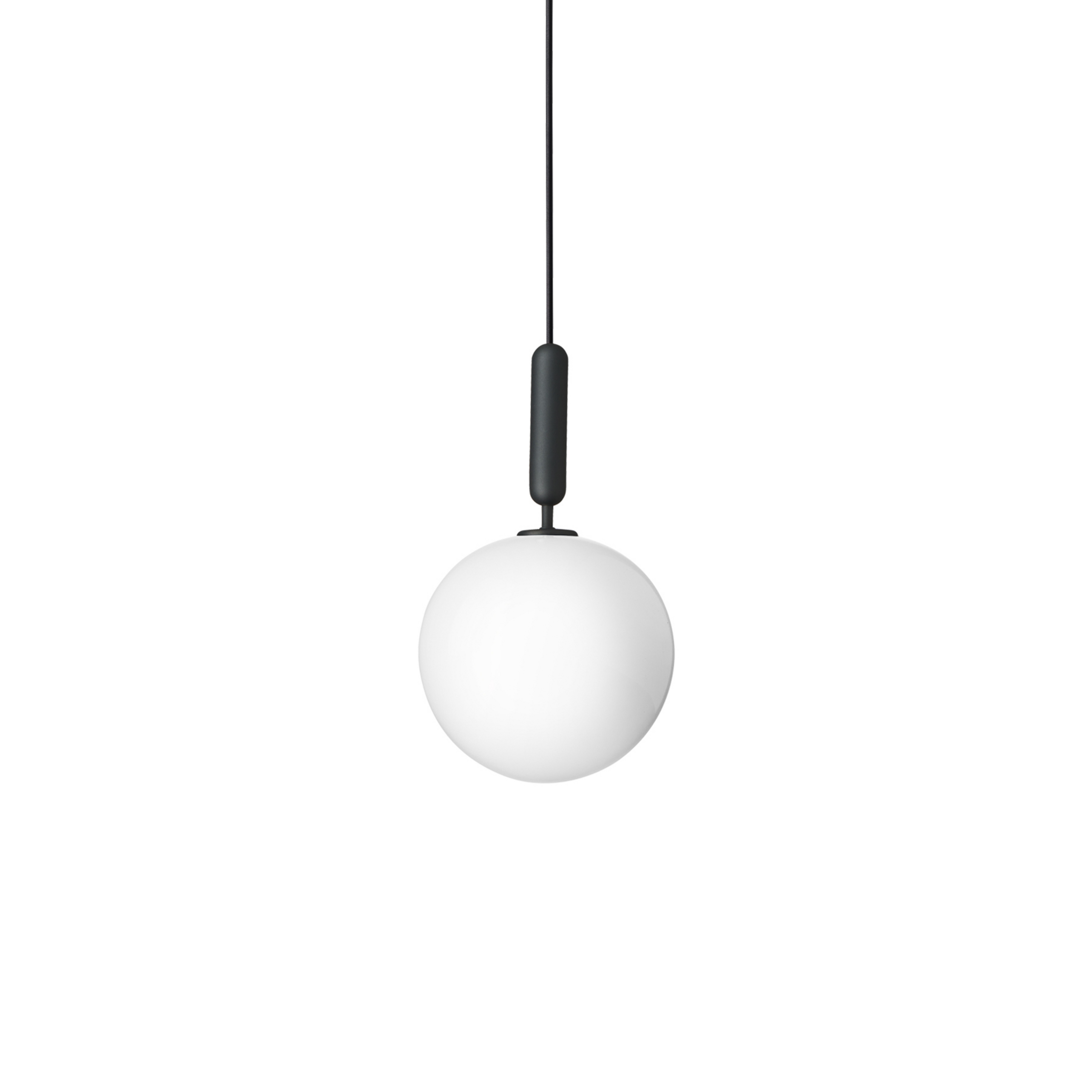 Miira 1 Hanglamp Large Rock Grey/Opal White - Nuura