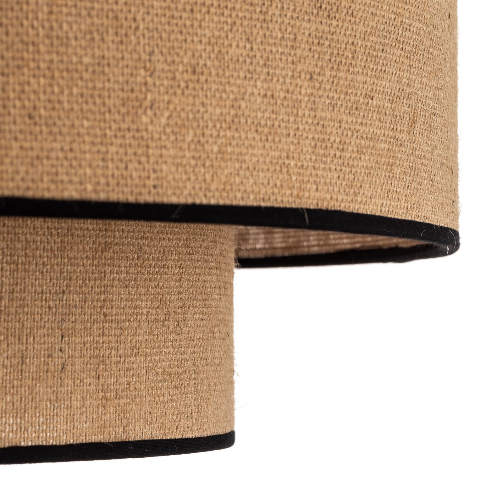 Boho Plafond Ø60 Jute/Svart- Euluna