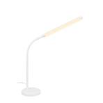 Pivaz LED table lamp, touch dimmer, white