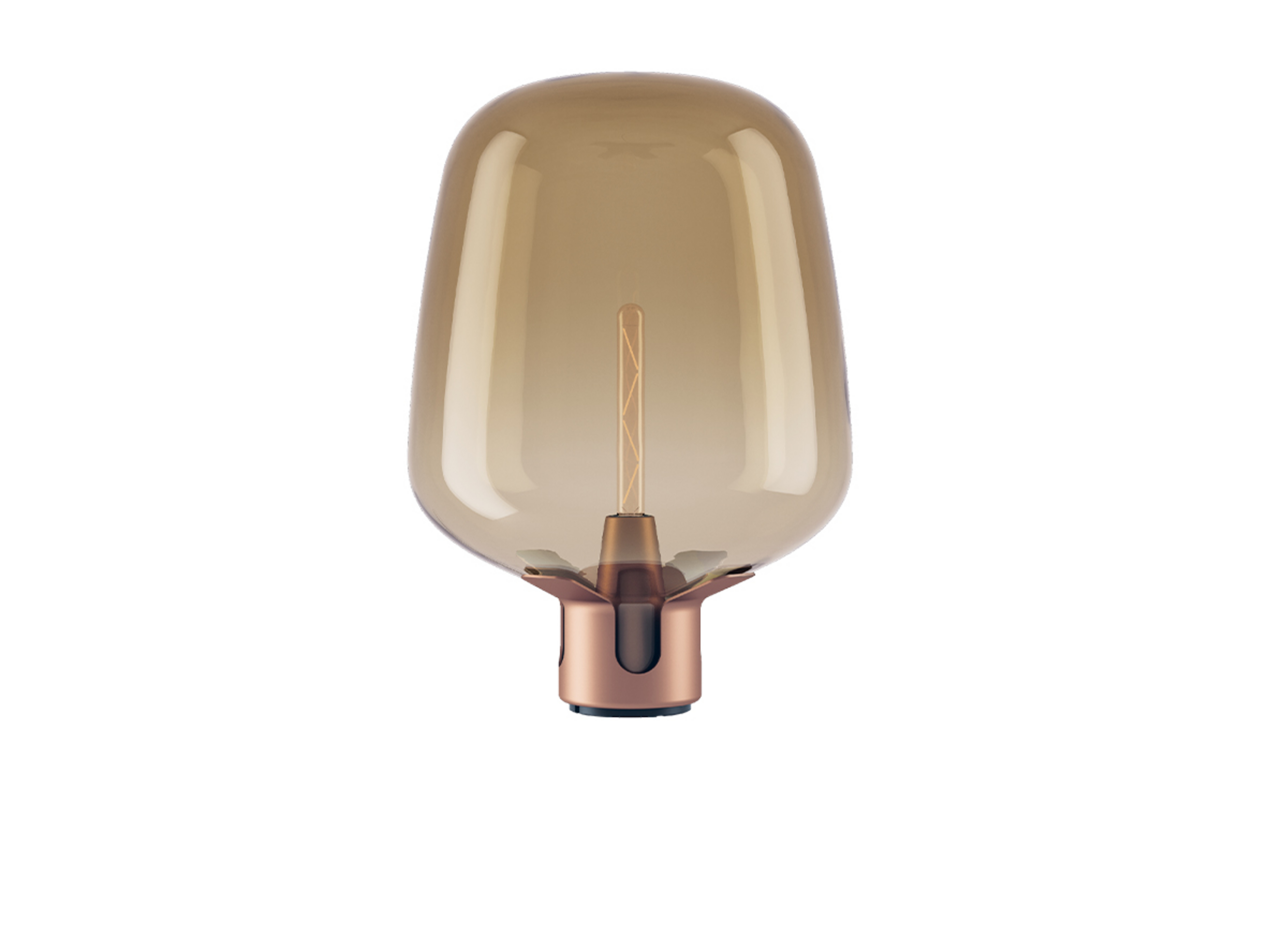 Flar Table Lamp Large Terra/Honey - Lodes