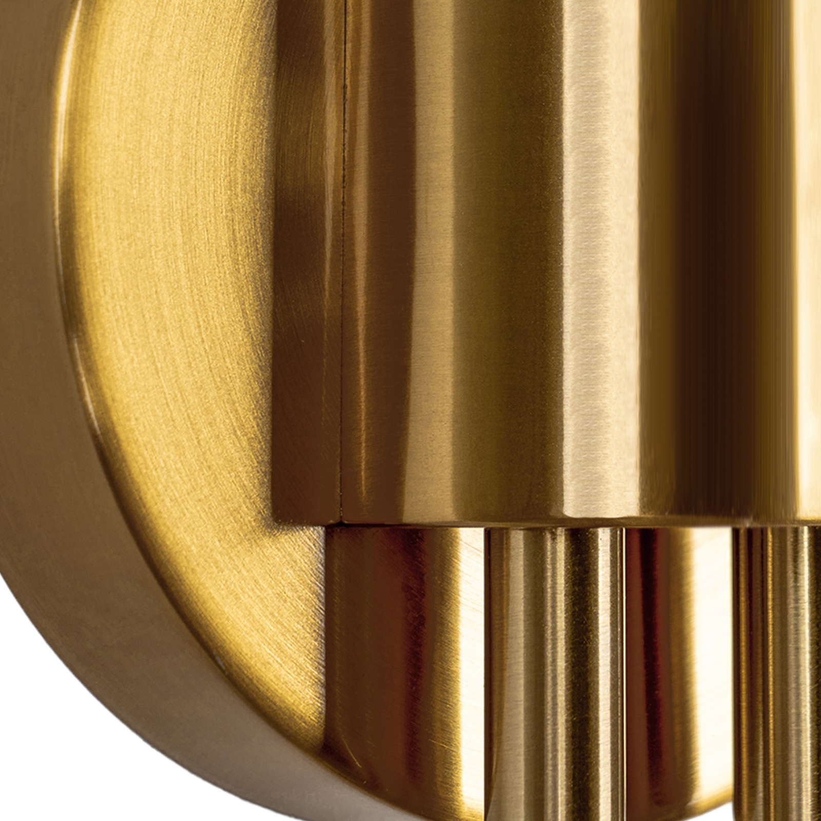 Lindby Elanova Wandleuchte aus Eisen, messing