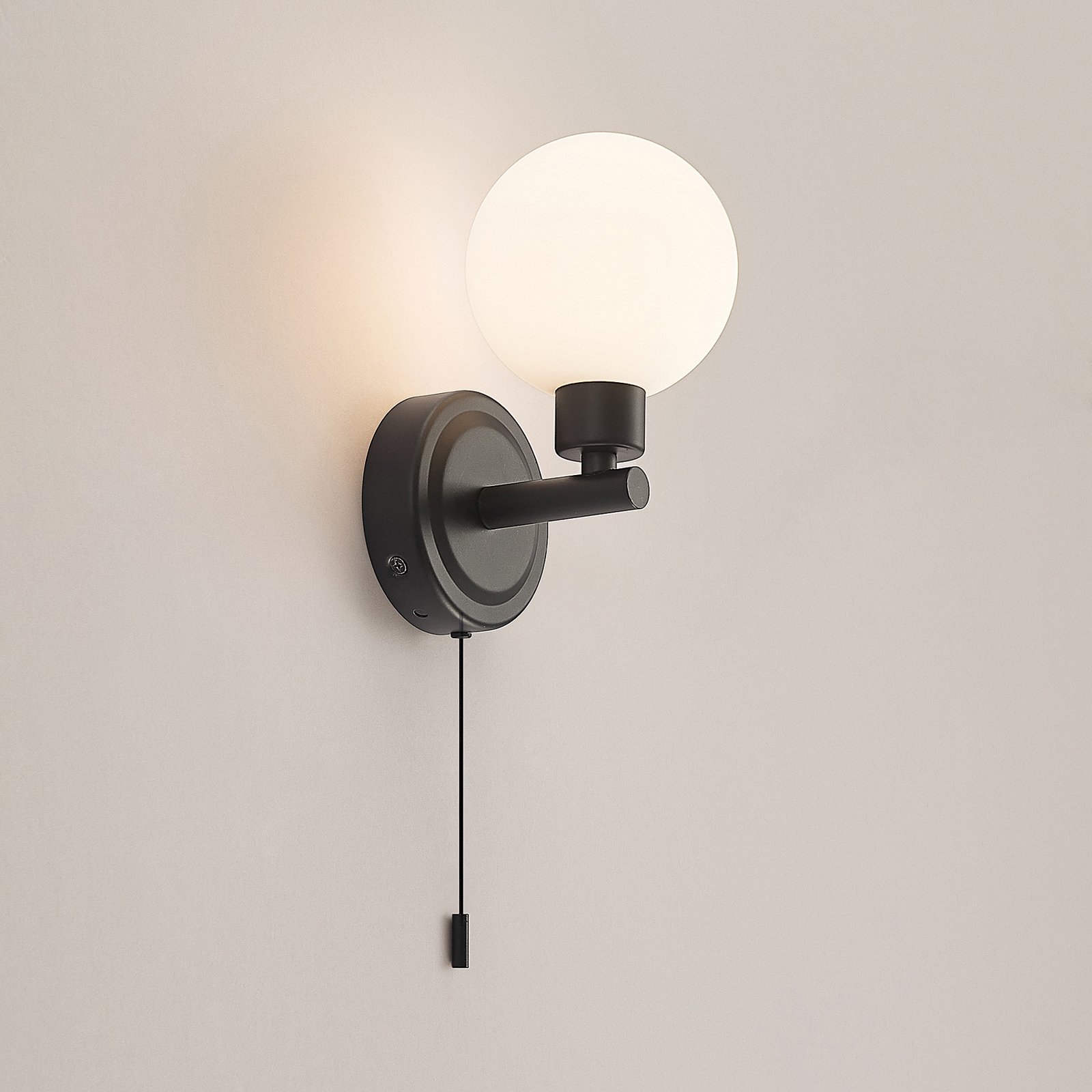 Zaniba Wandleuchte Black - Lindby
