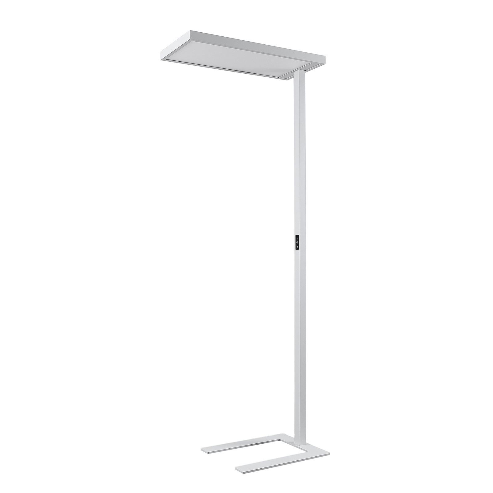 Somidia LED office floor lamp dimmer sensor white Lights.ie