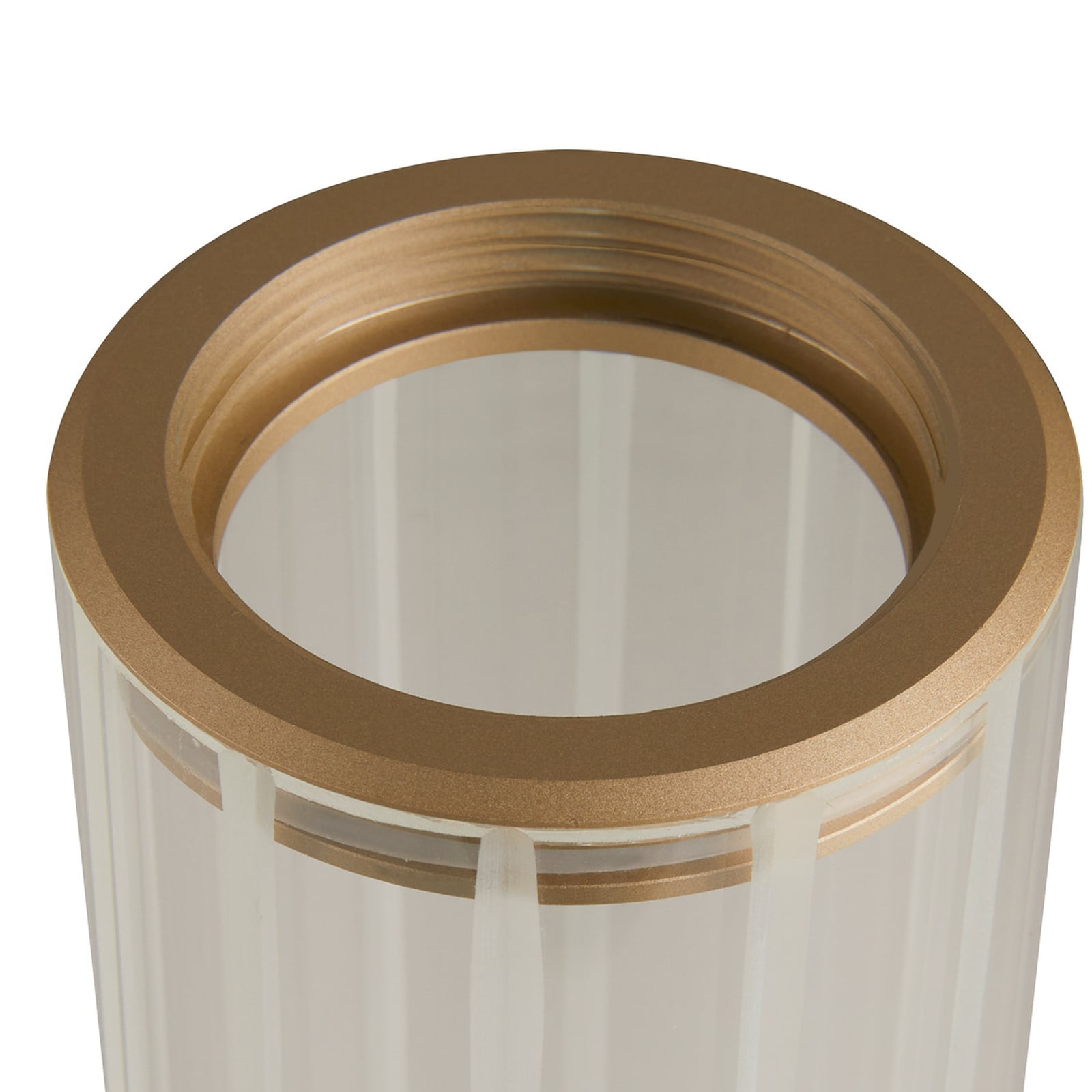 Applique murale Lygant LED unique, couleur laiton, IP44, aluminium - SLV