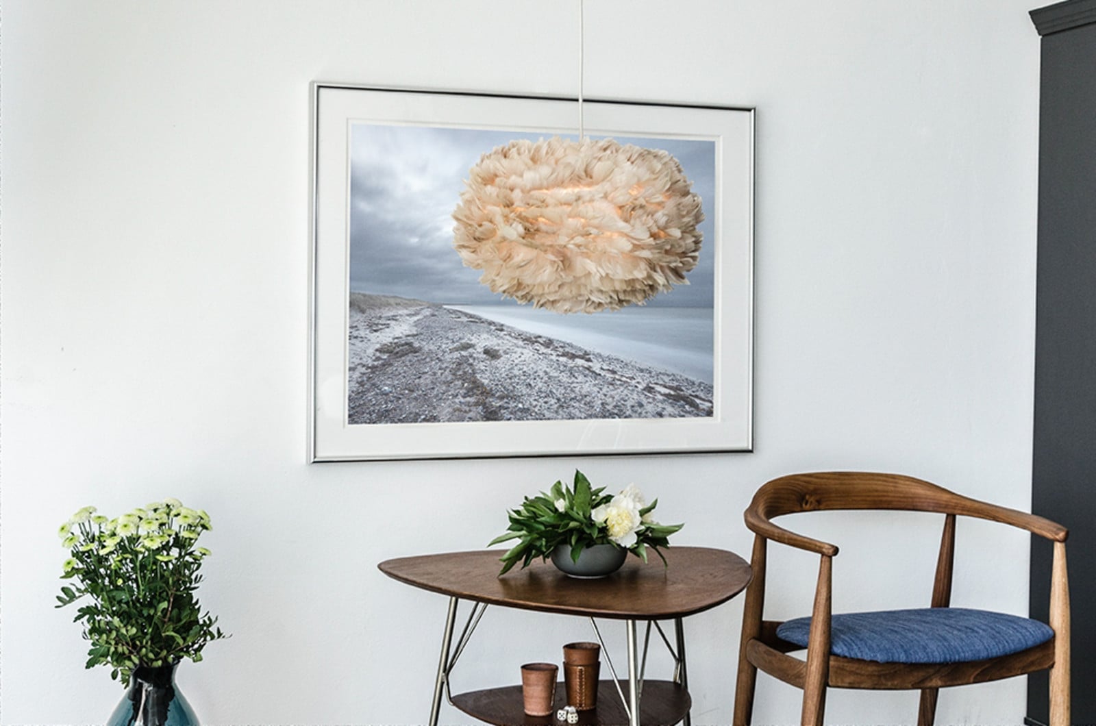 Eos Pendel Medium Lys Brun/Sort UMAGE - Stue - Andet