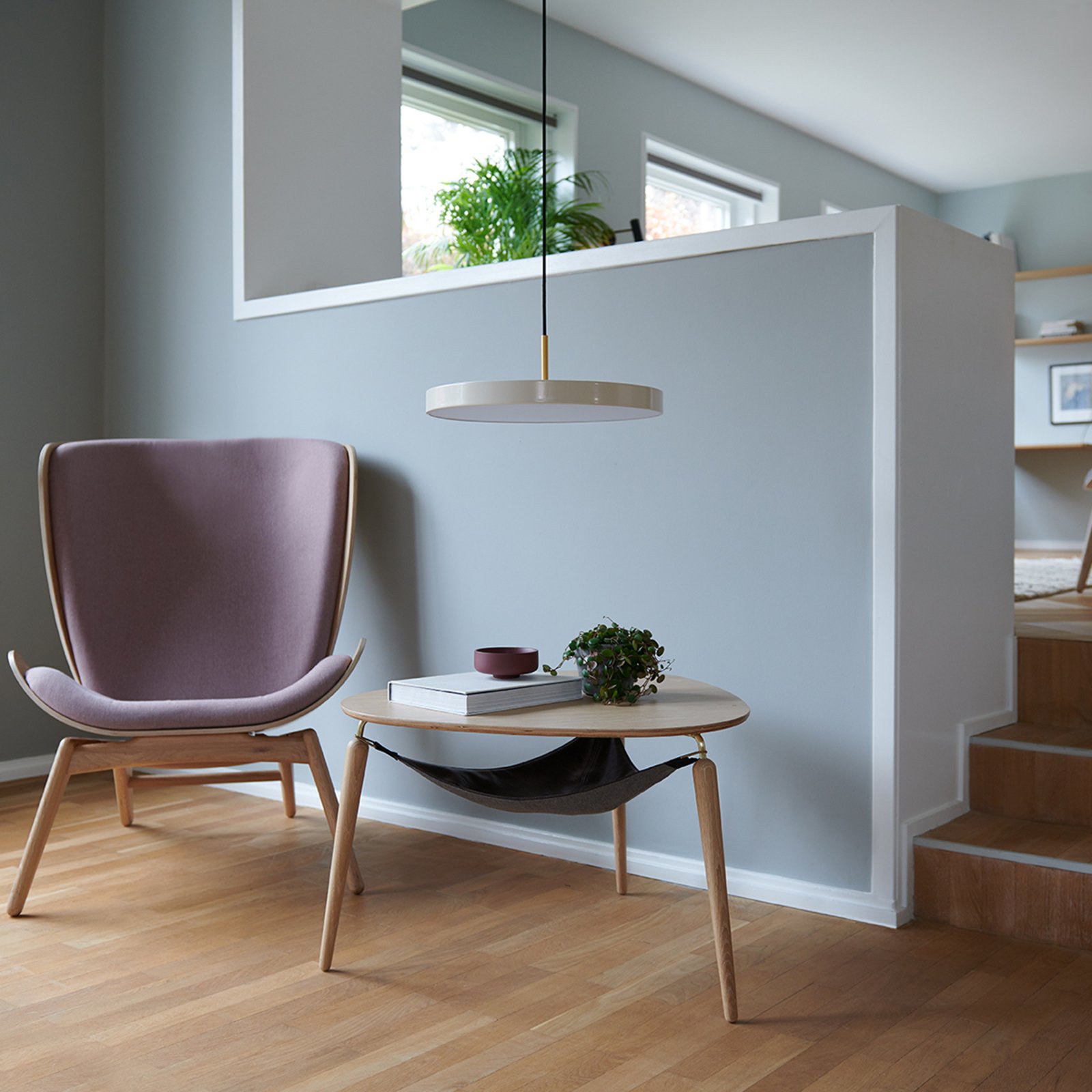 Asteria Lámpara Colgante Mini Pearl White - UMAGE