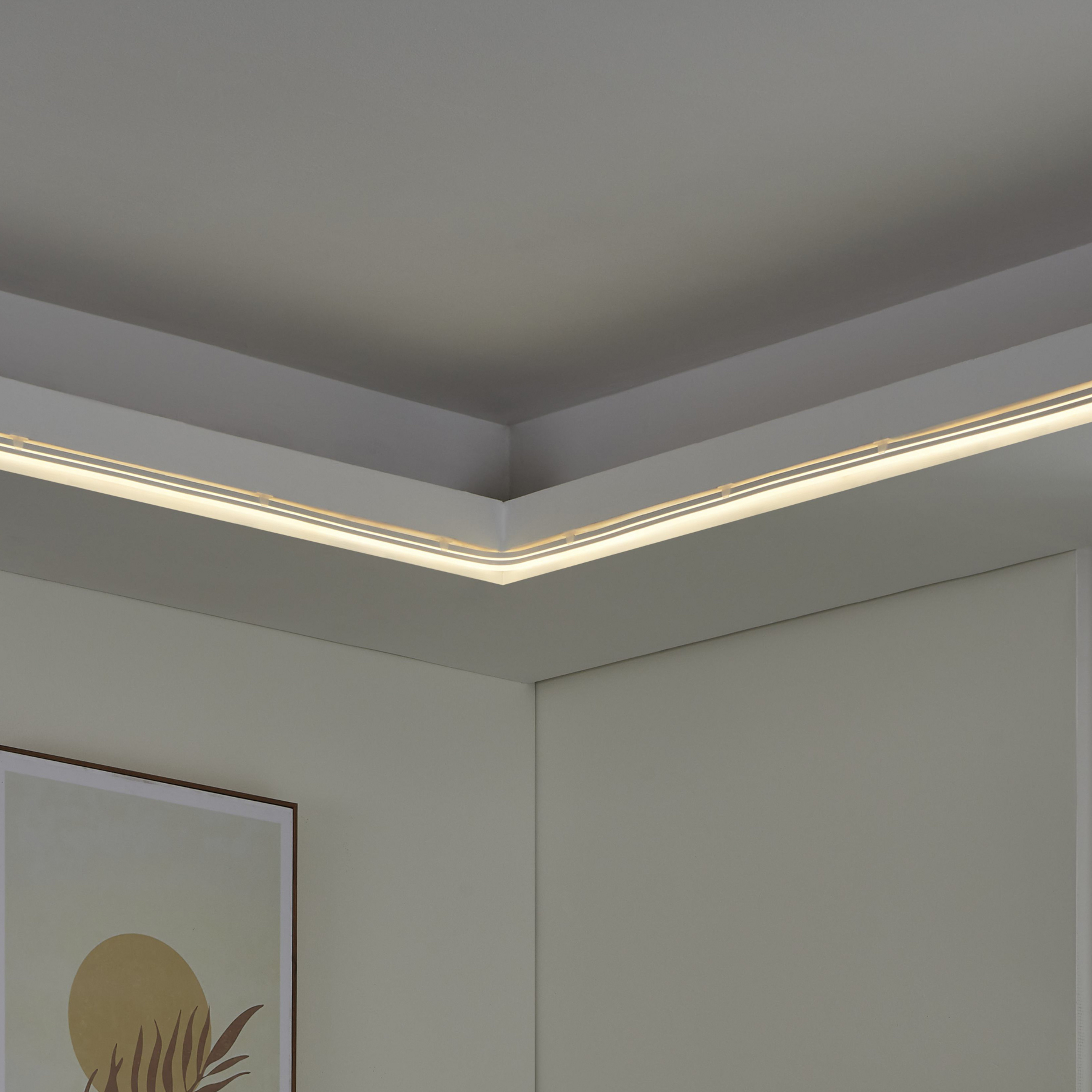 EGLO connect Ruban LED Neon Stripe-Z, 5 M., RVB, CCT, blanc