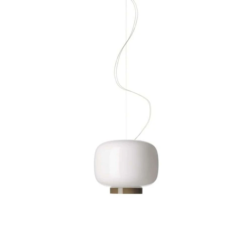 Foscarini – Chouchin 3 Reverse LED-Pendelleuchte, weiß/grau