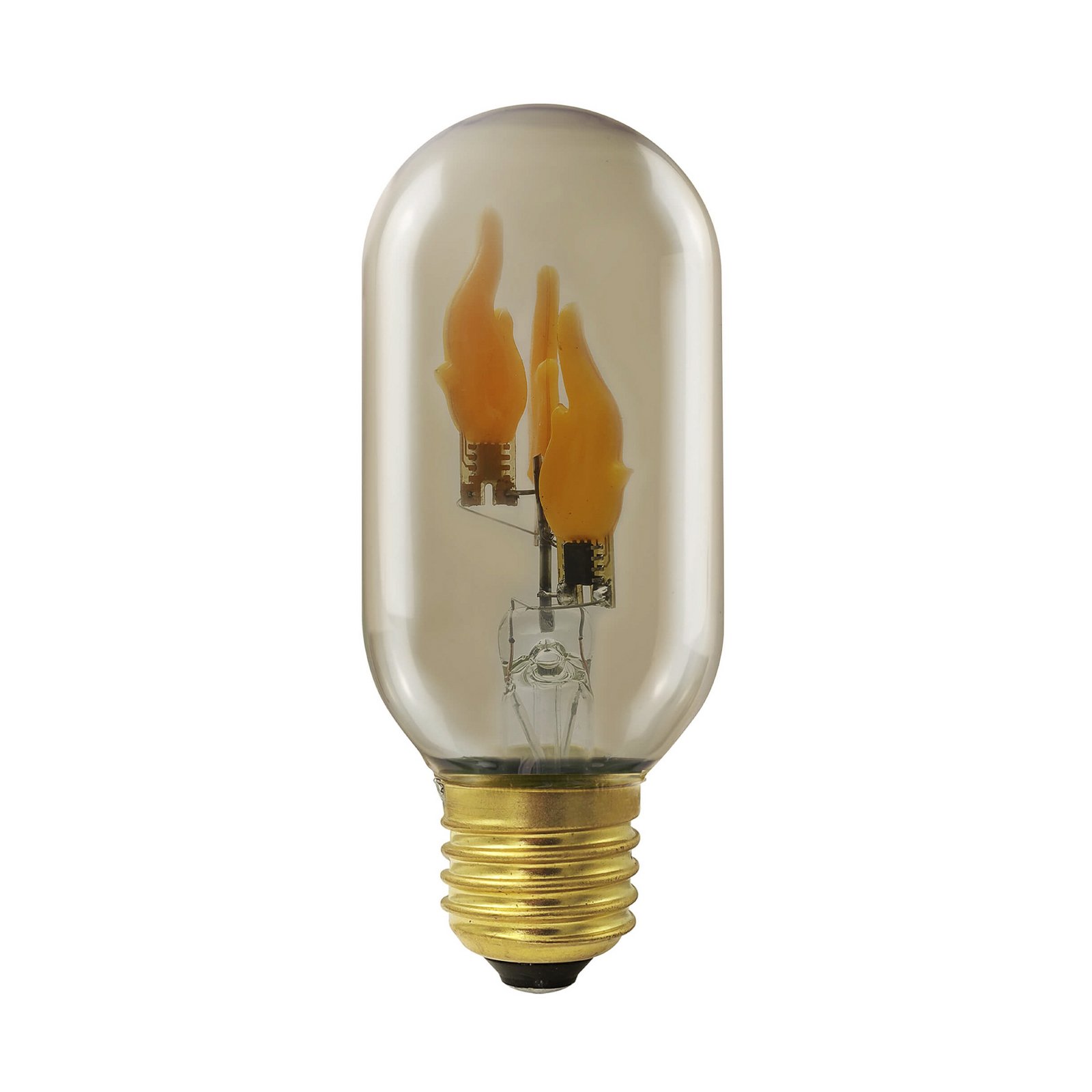 Segula LED Fire Flame Line E27 0,6W caurule dūmu krāsā 1800K dekoratīva