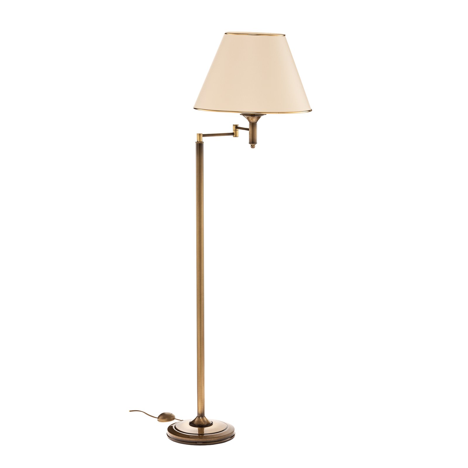 Birmingham floor lamp patinated with joint