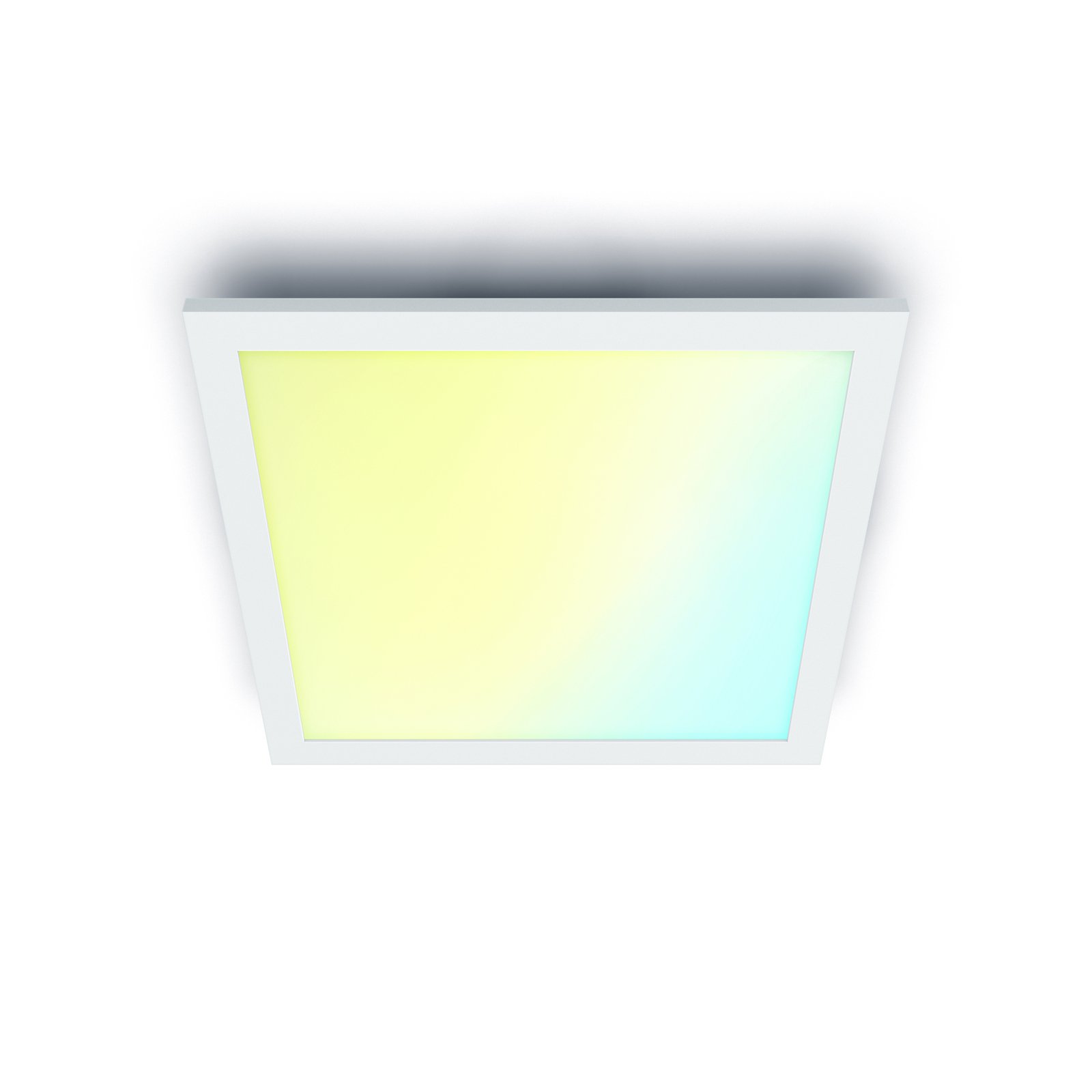 WiZ Panel LED ceiling light, white, 60x60 cm