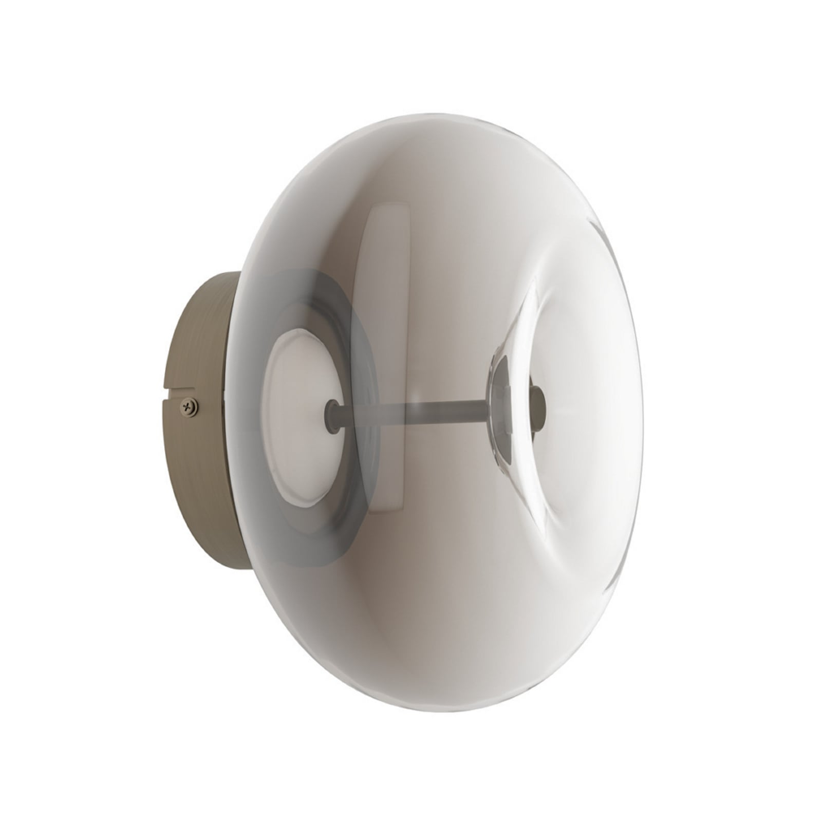 Plafón LED OPTICA 1 de EGLO, bronce/marrón, Ø 25 cm, CCT Plafón LED OPTICA 1 de EGLO, bronce/marrón, Ø 25 cm, CCT