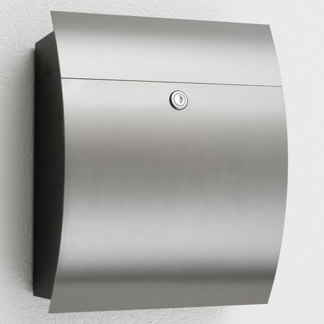 Luxueuse boîte aux lettres en inox Alani 2