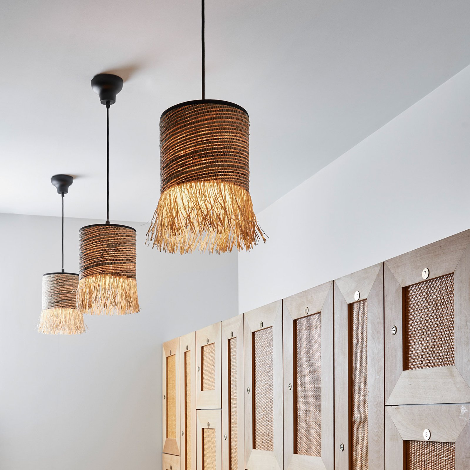 Formentera Hängeleuchte 1-flammig Ø 18 cm - MARKET SET Formentera Hängeleuchte 1-flammig Ø 18 cm - MARKET SET