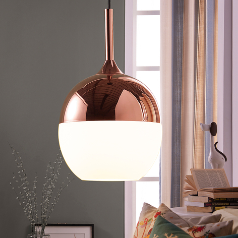 Deda - lampada a sospensione color rame