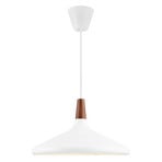 Hengelampe Nori Ø 39 cm, hvit - DFTP