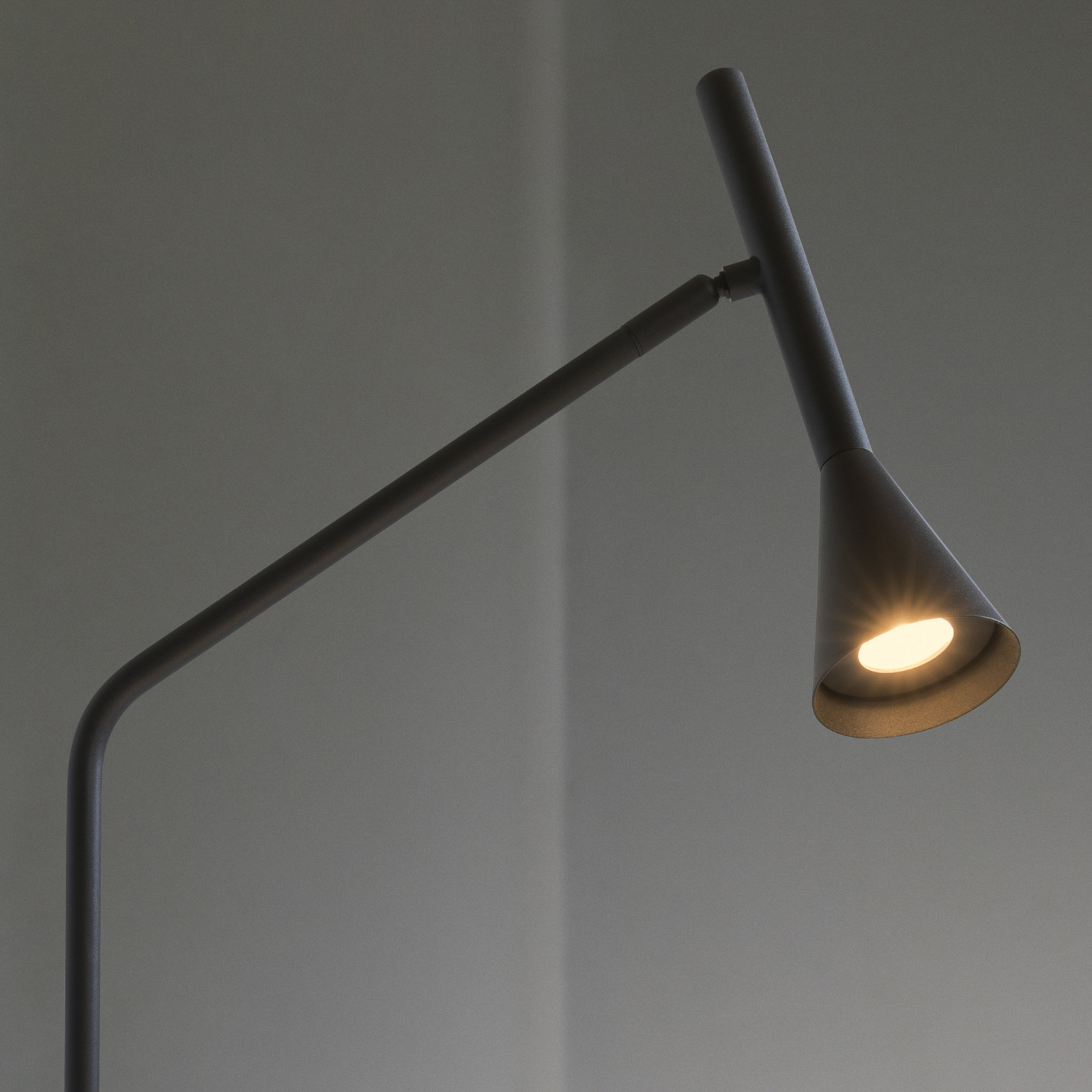 Stolová LED lampa IDEAL LUX Diesis, čierna, výška 65 cm, stmievač Stolová LED lampa IDEAL LUX Diesis, čierna, výška 65 cm, stmievač