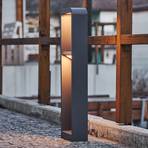Lindby Darko chodníkové LED svetlo z hliníka 80cm