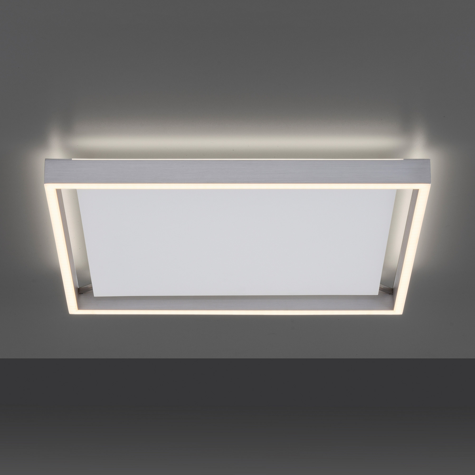 Paul Neuhaus Q-KAAN plafón LED, 45x45cm