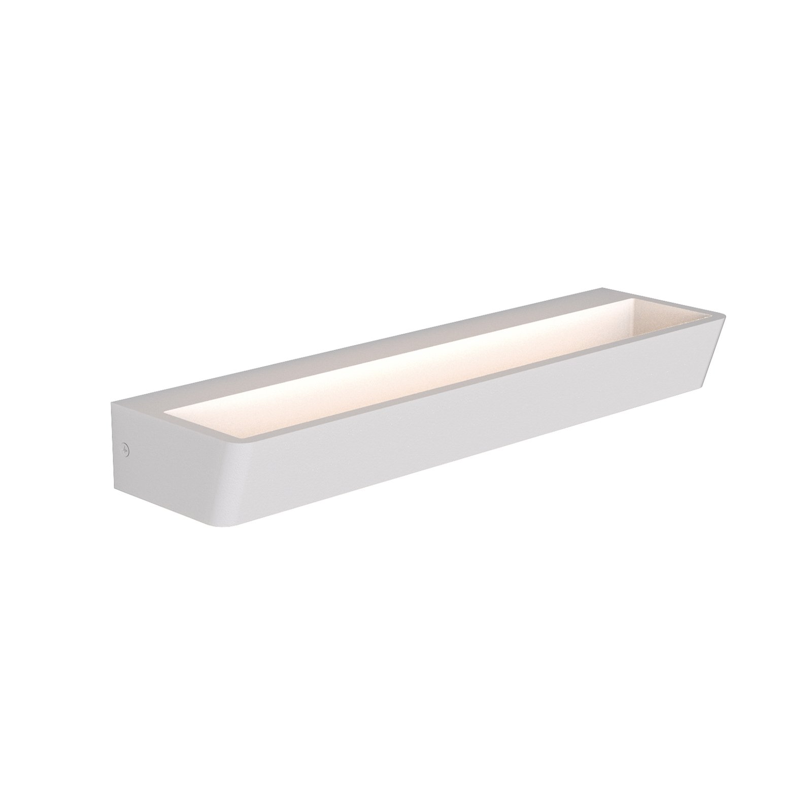 Aplique de pared LED Altea, ancho 37 cm, blanco, arriba/abajo, aluminio