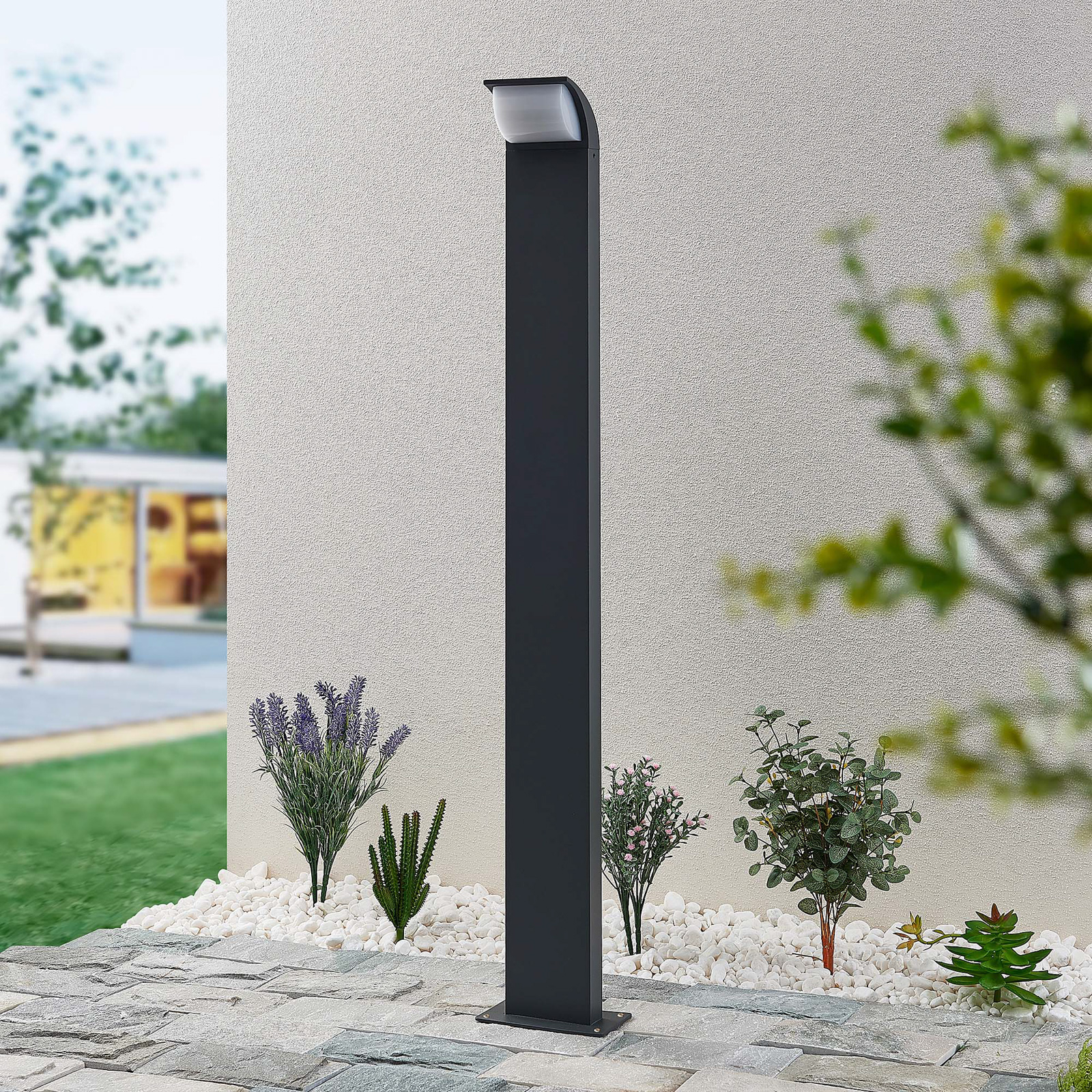 Tinna LED Garden Lamp H100 Anthracite - Lucande