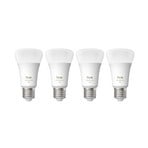 Philips Hue White Ambiance Smart E27 LED, 6 W 810 lm CCT 4-pack