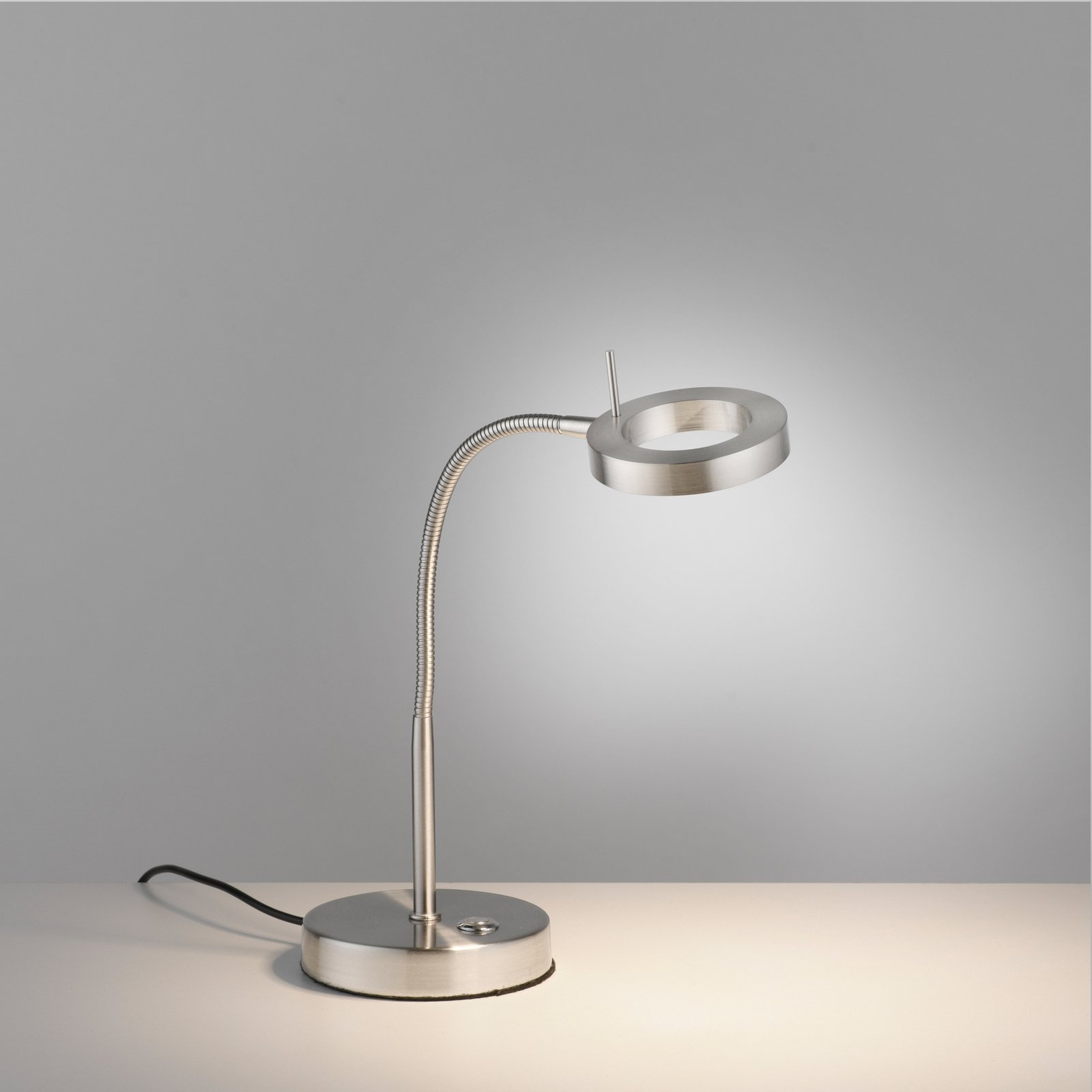Hensko LED-bordlampe med flexarm, touchdimmer