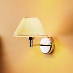 Wandlamp London chroom/crème, 1-lamp