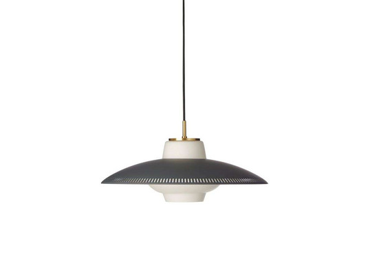 Opal Shade Pendant Ultimate Grey - Warm Nordic