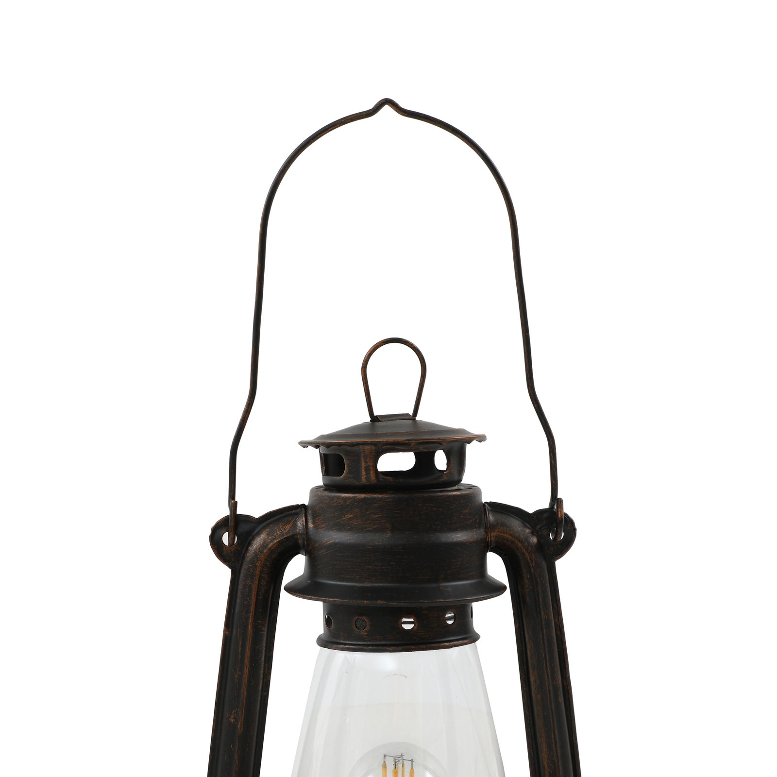 Raisa Lampe de Table Rust/Clear - Lindby