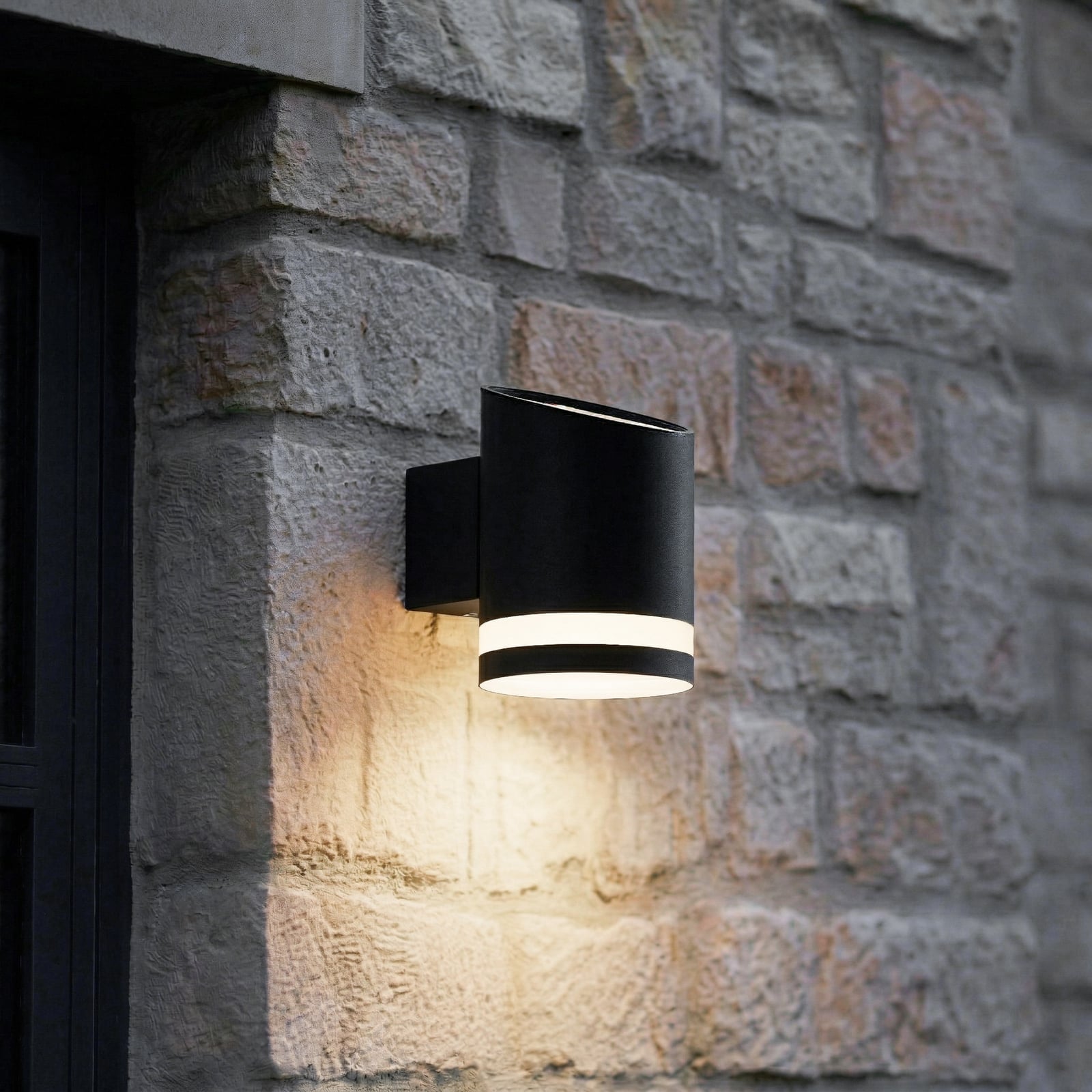 Bentlas LED Lampada Solare Applique da Parete Anthracite - Lindby